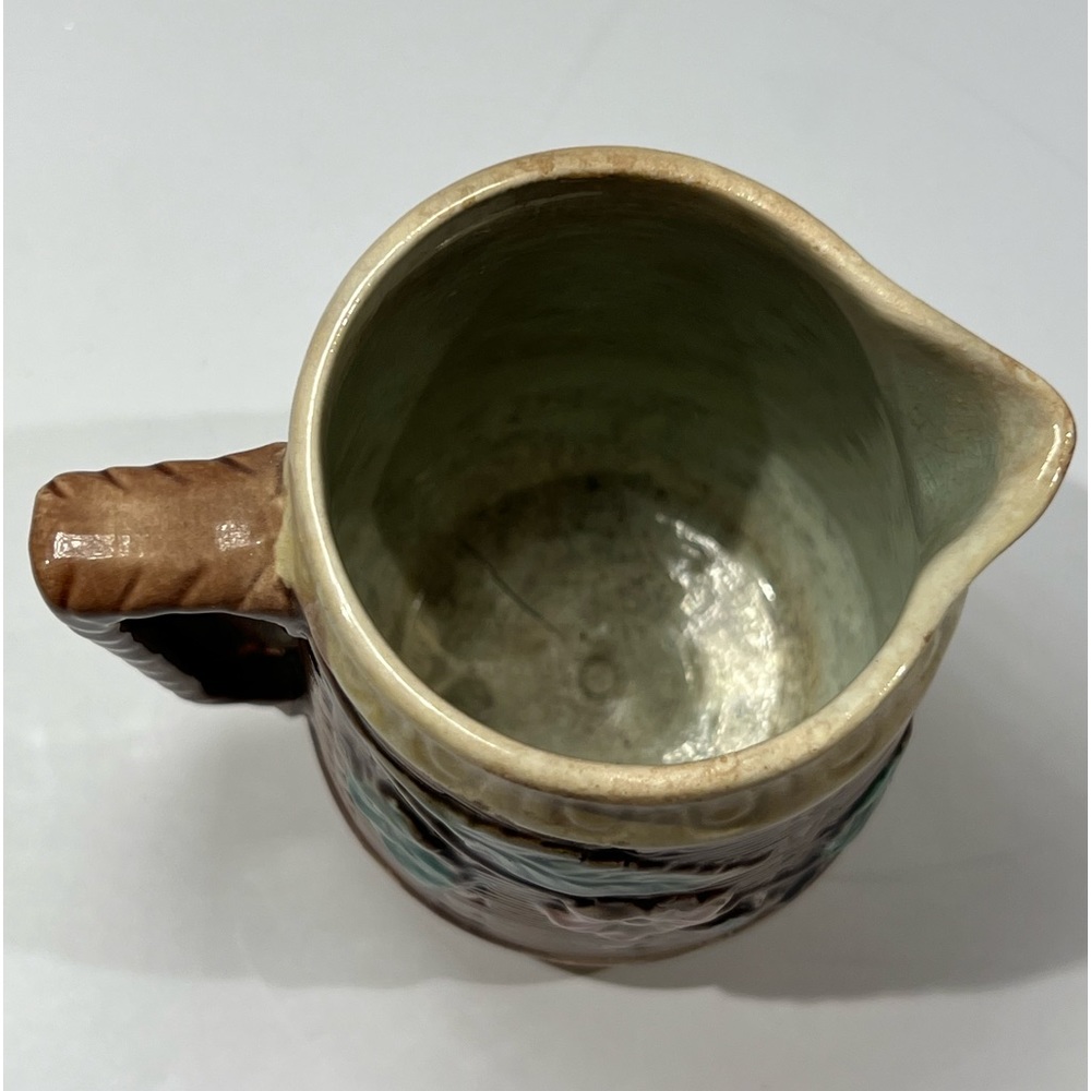 Antique majolica pitcher - Picture 3 of 4